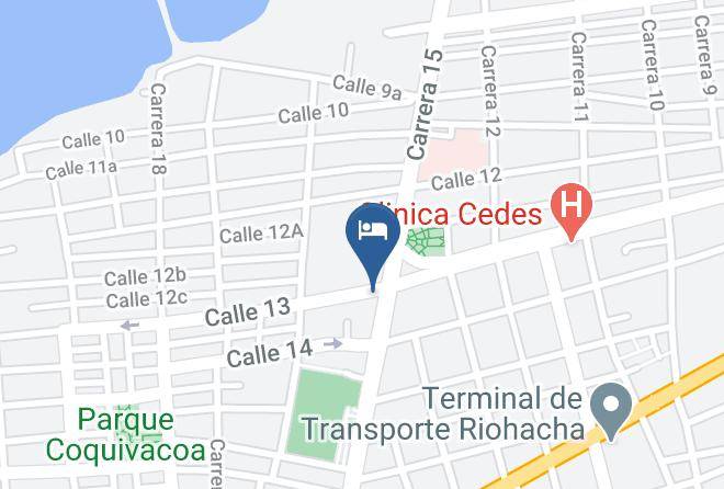 Hotel Barbacoa Map