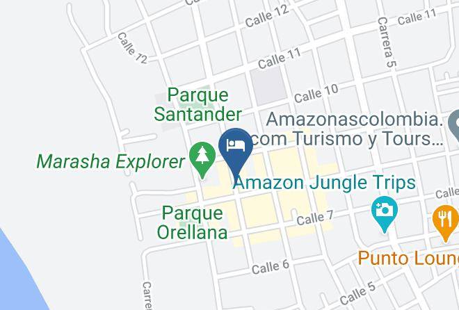 Leticia - Hotel Barbacoas Maps