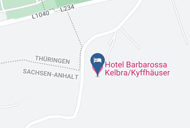 Mansfeld Sudharz - Hotel Barbarossa Kelbra Kyffhauser Maps