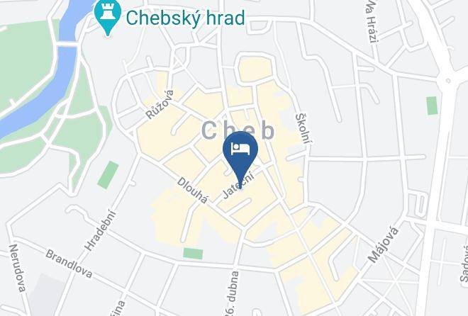 Cheb - Hotel Barbarossa Maps