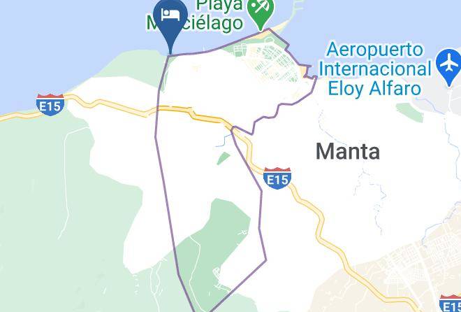 Manta - Hotel Barbasquillo Manta Maps