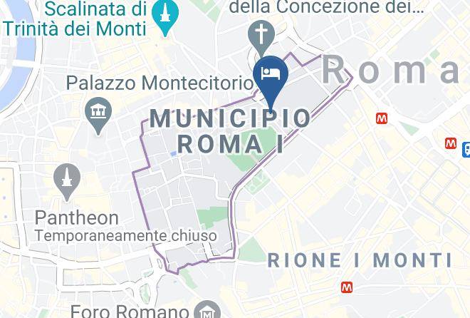 Rome - Hotel Barberini Maps