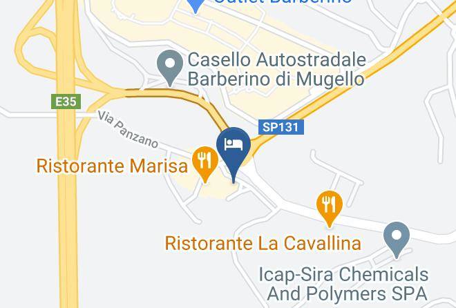 Florence - Hotel Barberino Maps