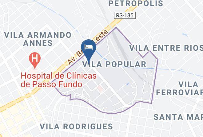 Passo Fundo - Hotel Barbon Maps