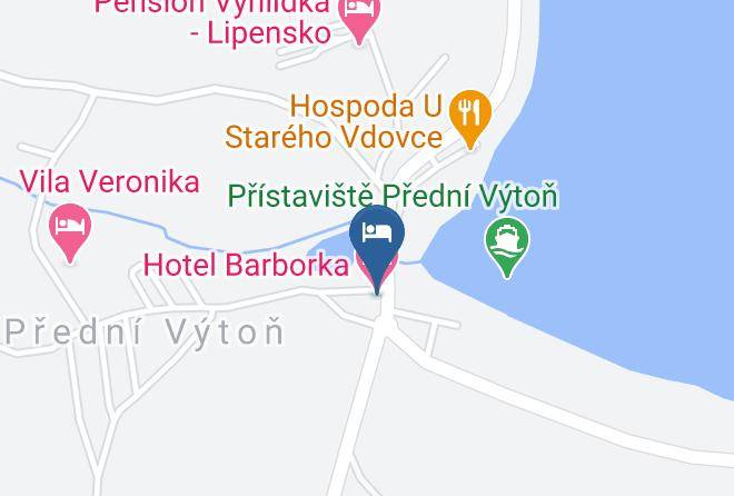 Cesky Krumlov - Hotel Barborka Maps