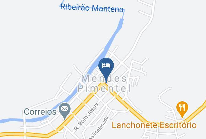 Mendes Pimentel - Hotel Barbosa Maps