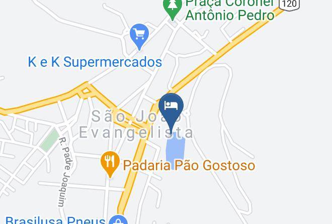 Sao Joao Evangelista - Hotel Barbosa Maps