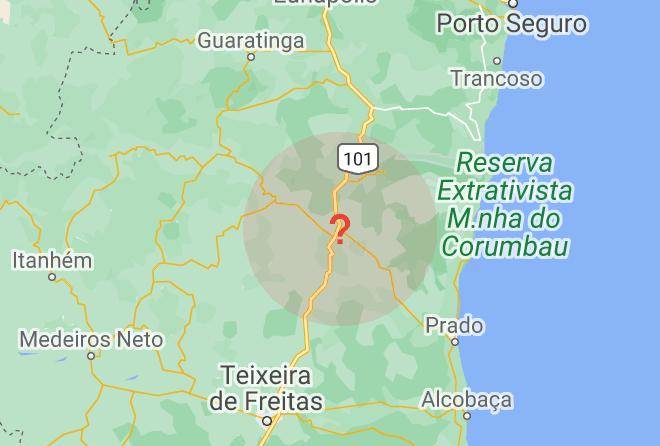 Itamaraju - Hotel Barcaca Maps