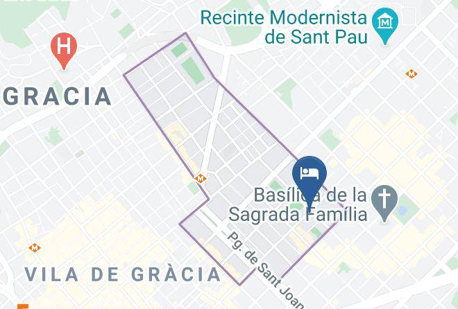 Barcelona - Hotel Barcelona 1882 Maps
