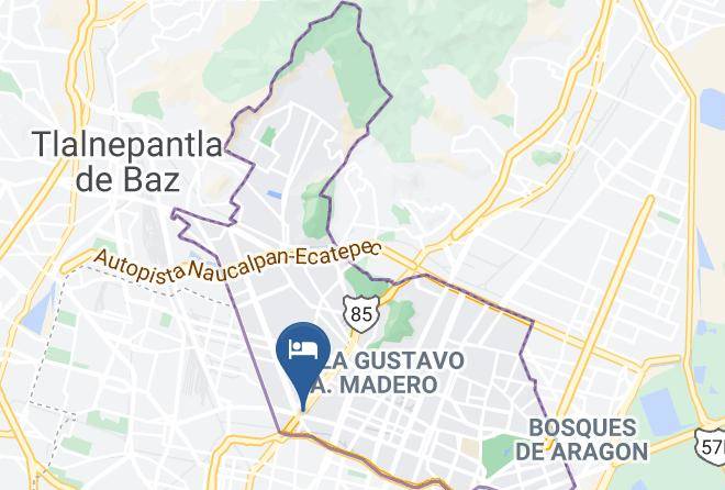 Gustavo A Madero - Motel Barcelona Maps
