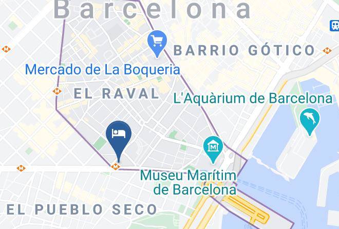 Barcelona - Hotel Barcelona Universal Maps