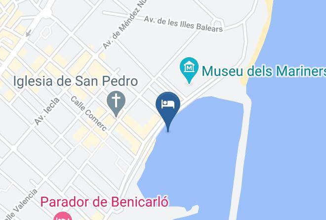 Castellon - Hotel Barco San Sebastian Maps