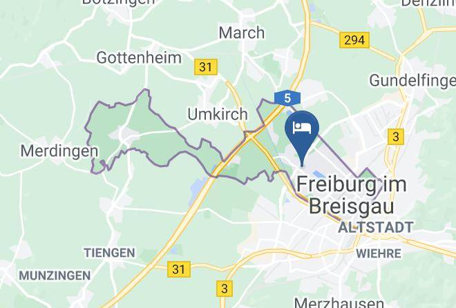 Freiburg - Hotel Baren Maps