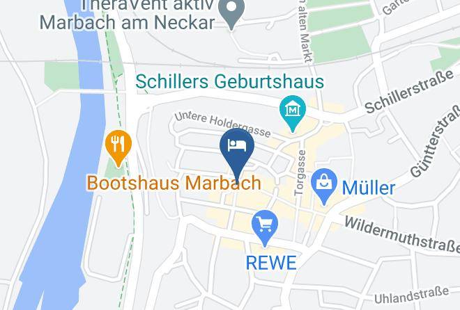 Hotel Baren Metzgerei Ellinger Kugler Map