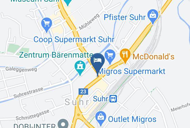 Hotel Baren Suhr Map