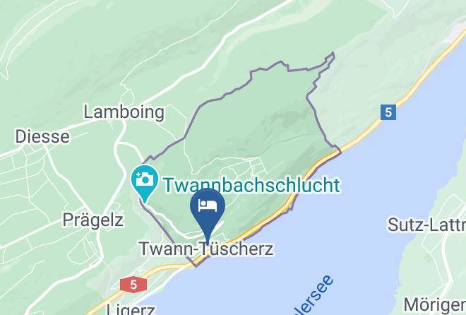 Biel - Hotel Baren Twann Ag Maps