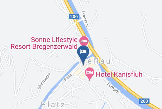 Bregenz - Hotel Baren Und Cafe Deli Maps