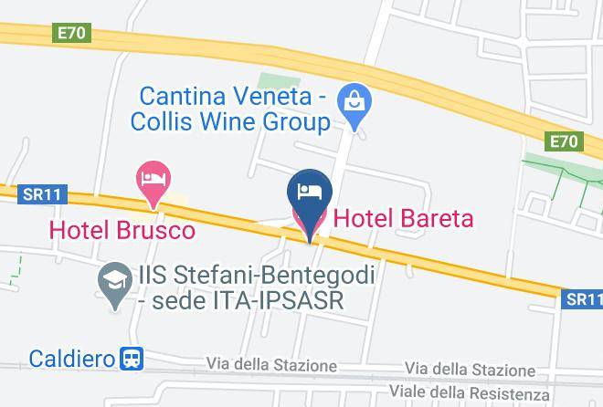 Verona - Hotel Bareta Maps