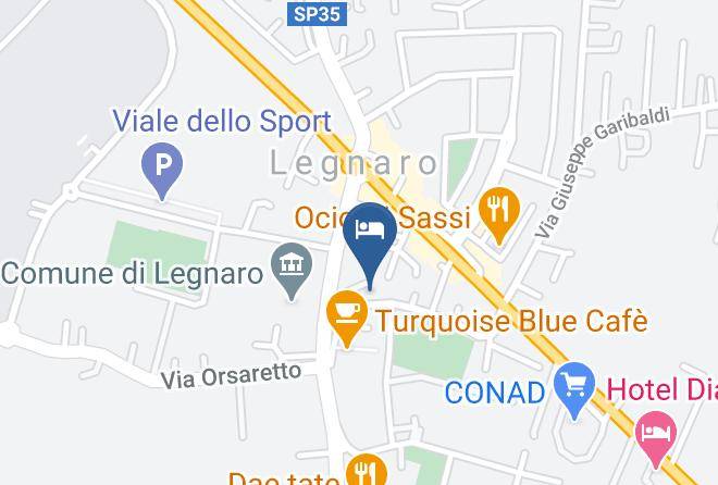 Padua - Hotel Baretta Maps