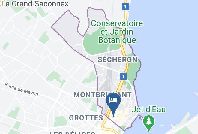 Geneva - Hotel Barillon Maps