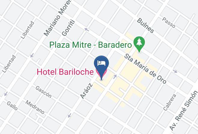 Baradero - Hotel Bariloche Maps