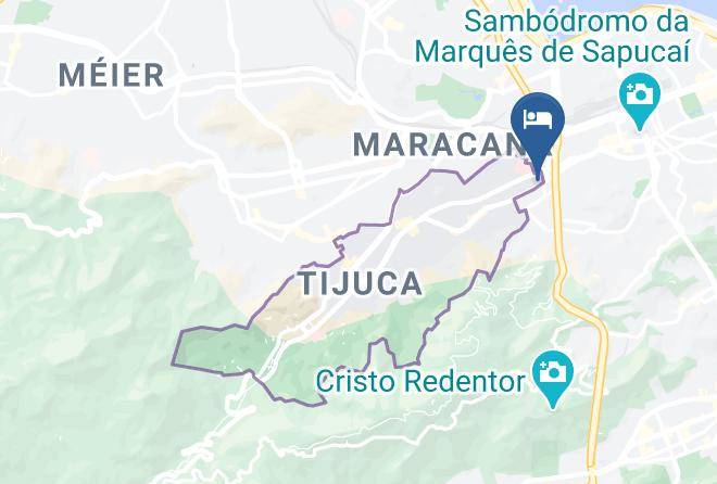 Rio De Janeiro Tijuca - Hotel Bariloche Maps