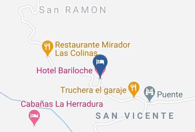 Santa Rosa De Cabal - Hotel Bariloche Maps