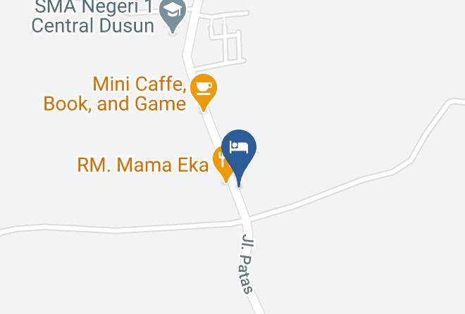 Hotel Barito Kencana Map