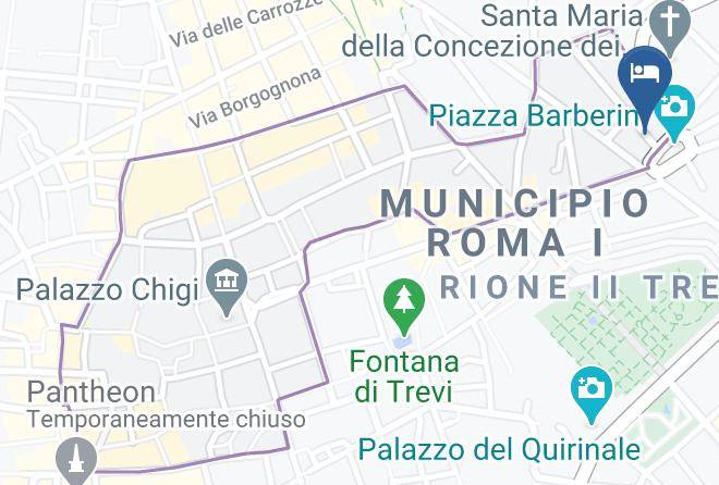 Rome - Hotel Barocco Maps