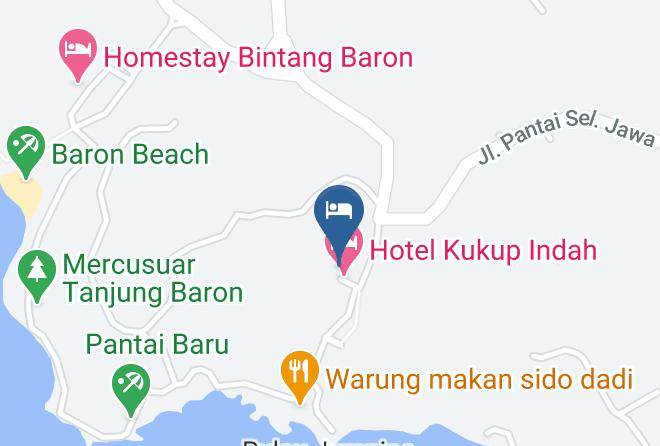 Hotel Barokah Kukup Map