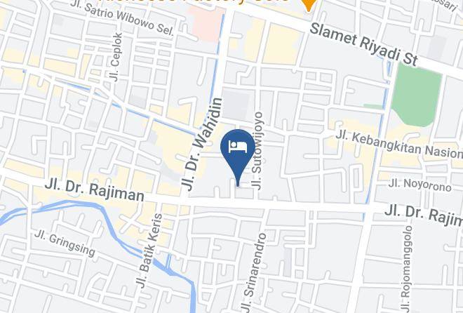 Hotel Baron Indah Map