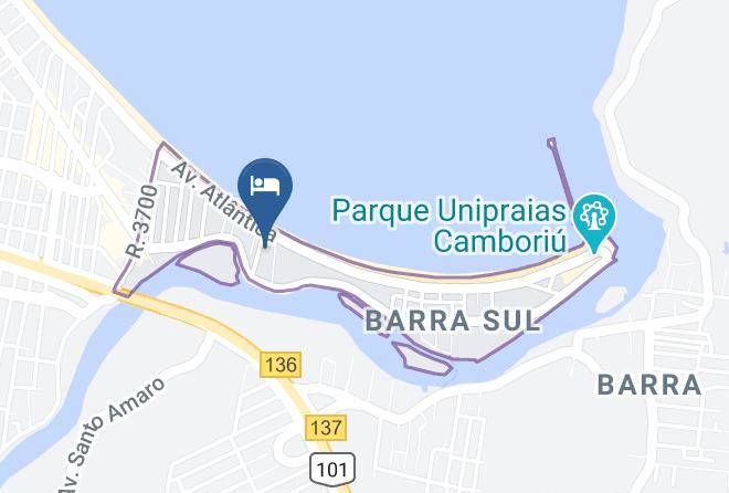 Balneario Camboriu - Hotel Barra Sul Maps