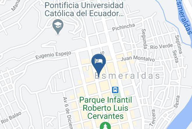 Esmeraldas - Hotel Barracon Maps