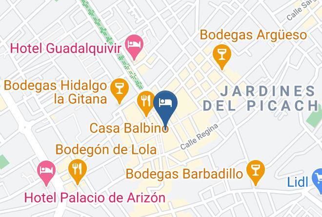 Cadiz - Hotel Barrameda Maps