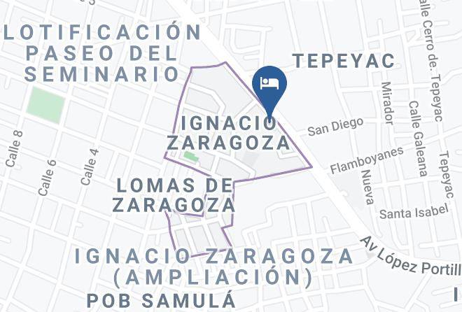 Campeche Tepeyac - Hotel U Xul Kah Maps