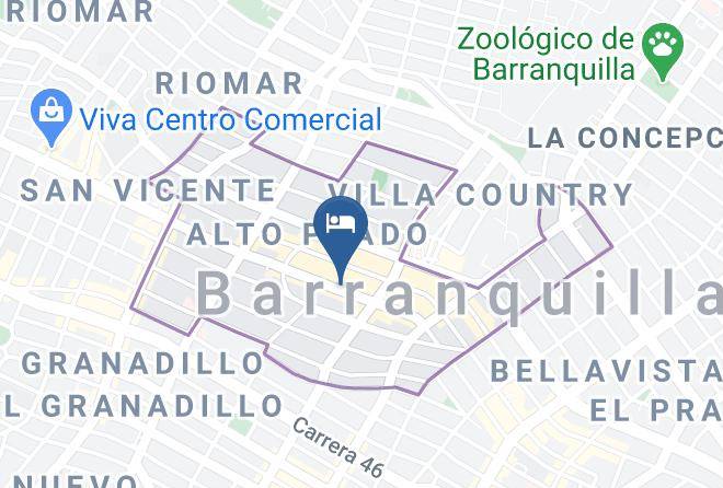 Barranquilla - Hotel Barranquilla Plaza Maps