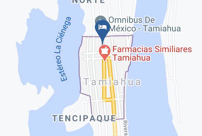 Tamiahua - Hotel Barrera Maps