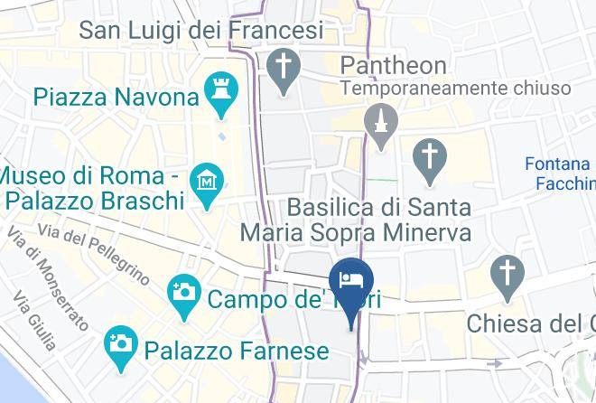 Rome - Hotel Barrett Maps