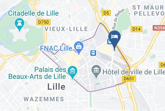 Nord - Hotel Barriere De Lille Maps