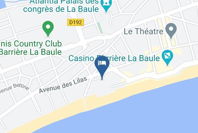 Loire Atlantique - Hotel Barriere L'hermitage Maps