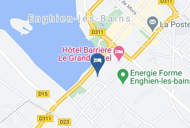 Val D Oise - Hotel Barriere L'hotel Du Lac Maps