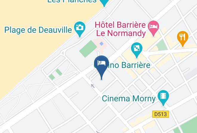 Calvados - Hotel Barriere Le Royal Deauville Maps