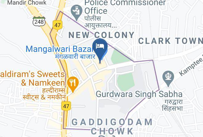 Nagpur - Hotel Bartania Maps