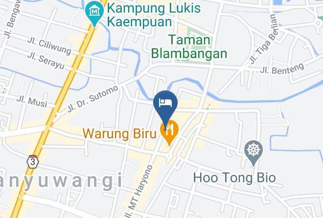 Banyuwangi - Hotel Baru Banyuwangi Maps