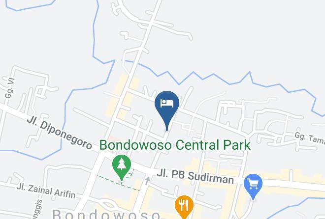Bondowoso Regency - Hotel Baru Maps