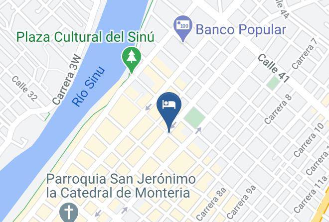 Monteria - Hotel Baruch Maps
