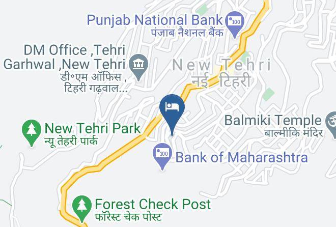 Tehri - Hotel Basant Palace Maps