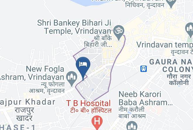 Vrindavan - Hotel Basera Vrindavan Maps