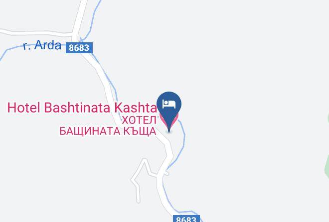 Smolyan - Hotel Bashtinata Kashta Maps