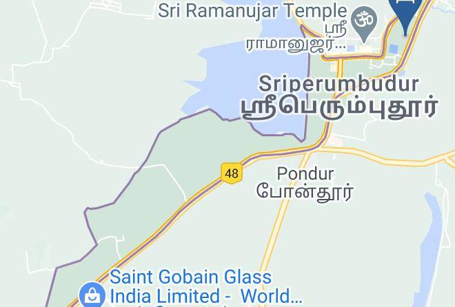 Sriperumbudur - Hotel Bashyam Park Maps